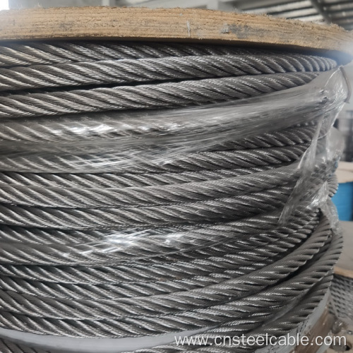 7X19 Dia.8mm Galvanized steel wire rope